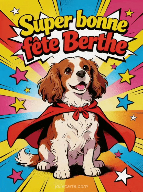 Bonne fête Berthe - Berthe gif bonne fete gratuit