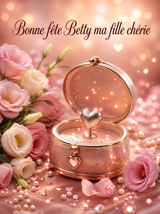 Carte bonne fĂȘte Betty