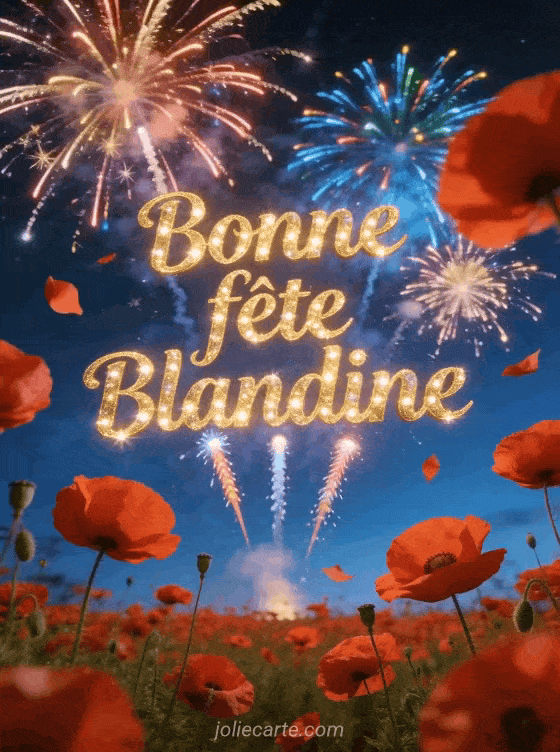 Bonne fête Blandine - Bonne fete blandine gratuit