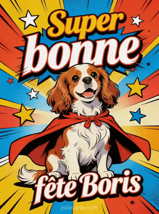 Bonne fête Boris - Bonne fete boris drole