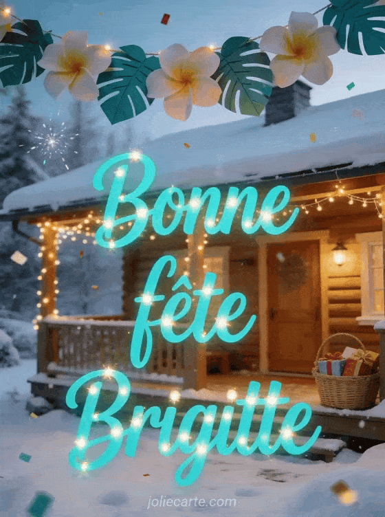 Bonne fête Brigitte - Fetes brigitte