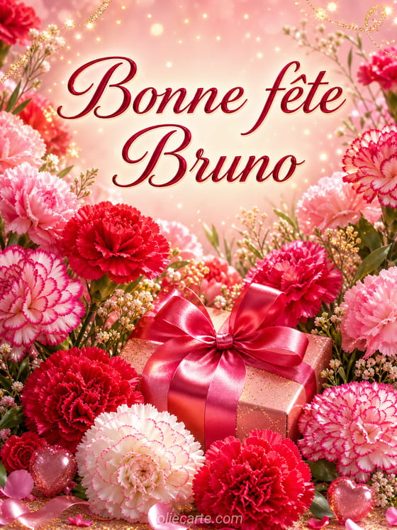 Carte bonne fĂȘte Bruno