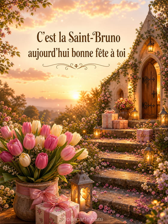 Carte bonne fĂȘte Bruno