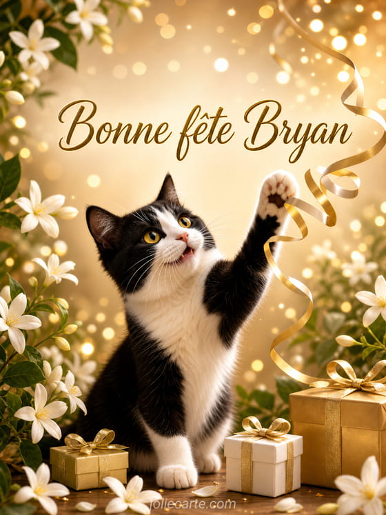 Carte bonne fĂȘte Bryan