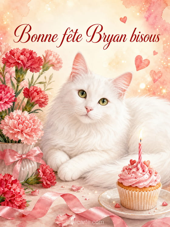 Carte bonne fĂȘte Bryan
