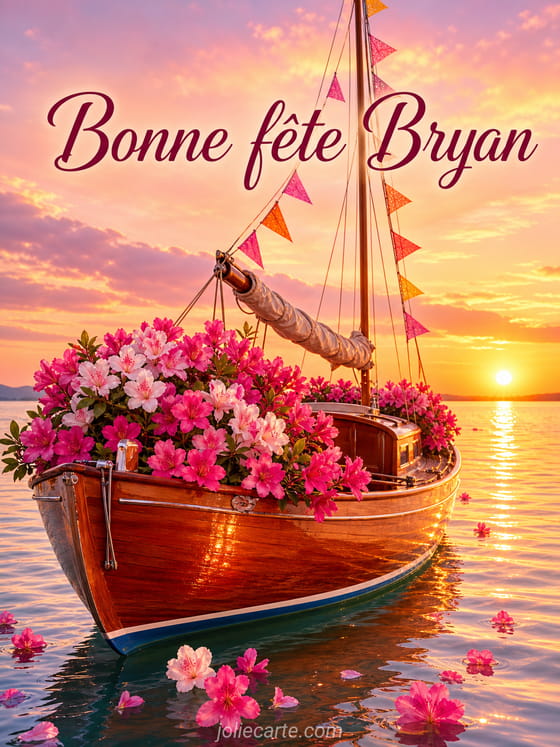 Carte bonne fĂȘte Bryan