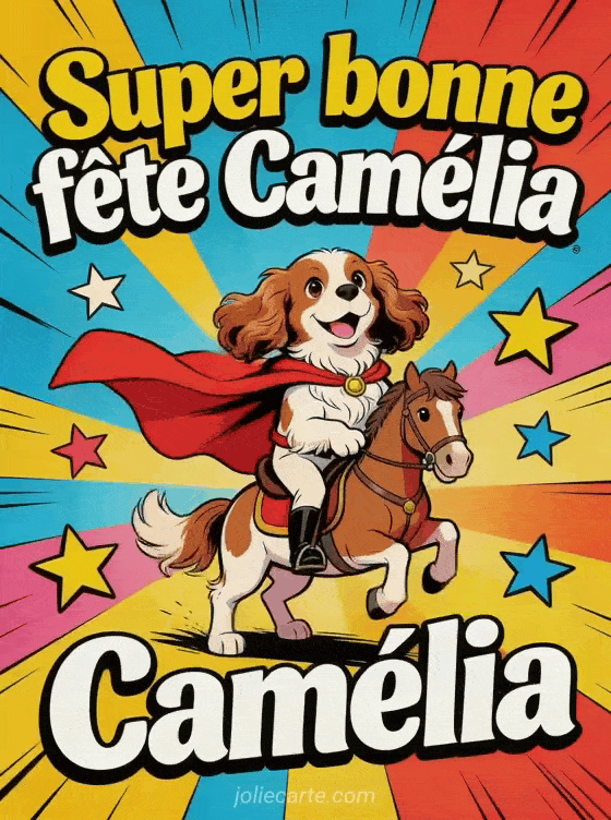 Bonne fête Camelia - Bonne fete camelia drole