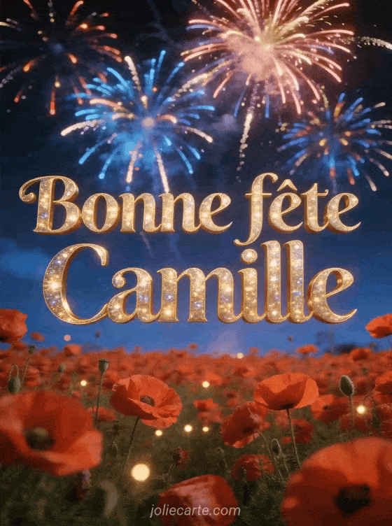 Bonne fête Camille - Camille bonne fete image