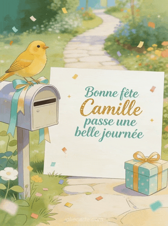 Bonne fête Camille - Bonne fete camille souhaiter