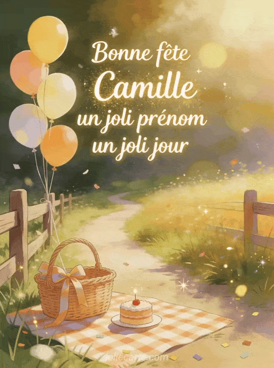 Bonne fête Camille - Bonne fete camille image