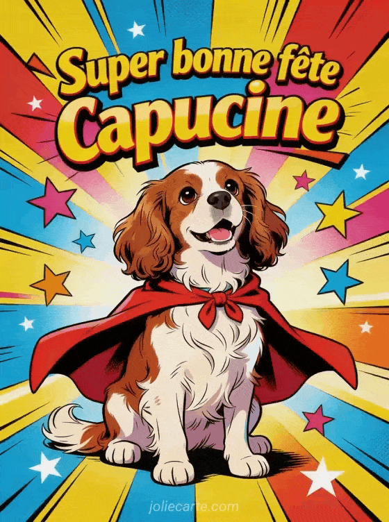 Bonne fête Capucine - Bonne fete capucine drole