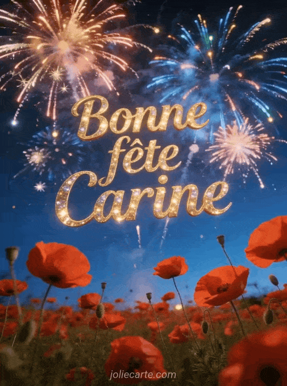 Bonne fête Carine - Carine bonne fete image