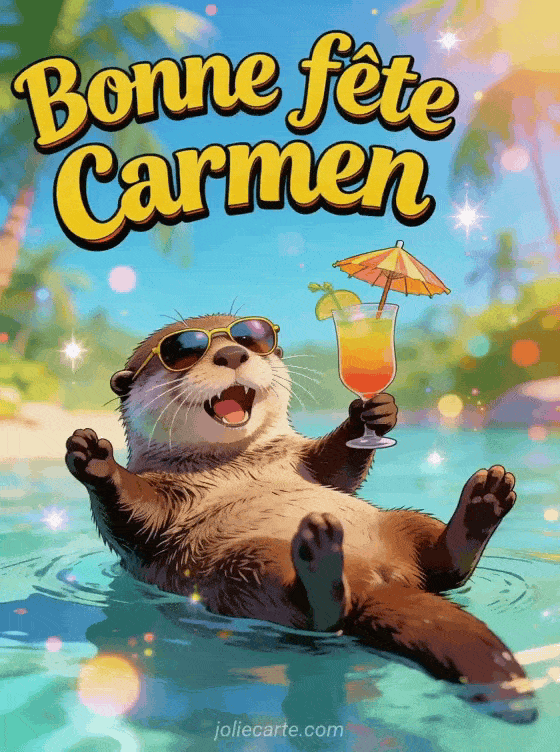 Bonne fête Carmen - Carmen image bonne fete