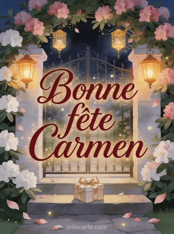 Bonne fête Carmen - Fete sainte carmen