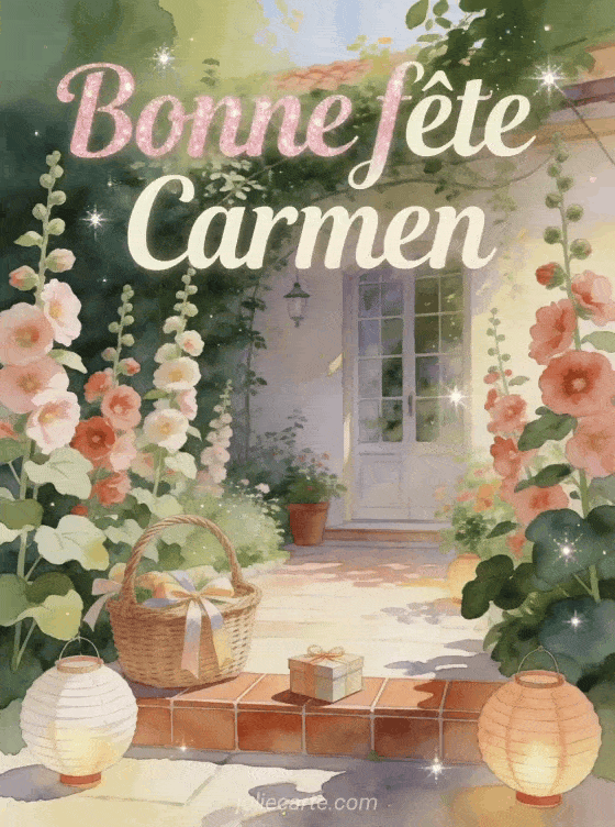 Bonne fête Carmen - Bonne fete carmen fleurs