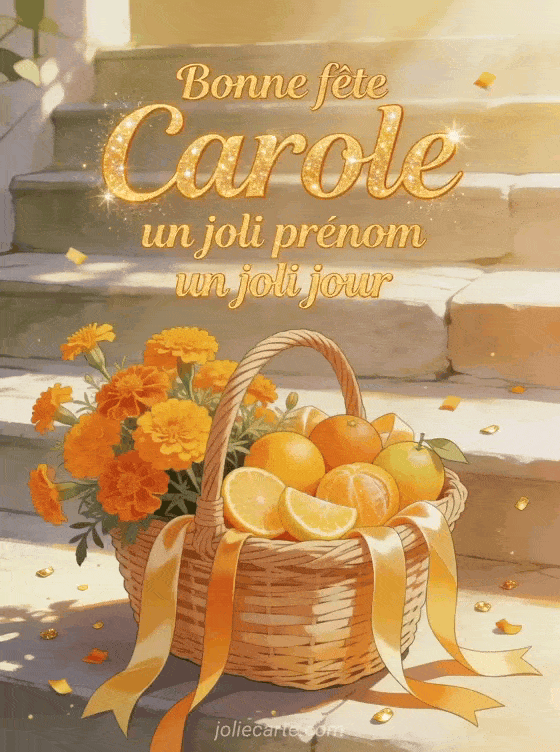Bonne fête Carole - Bonne fete carole fleurs