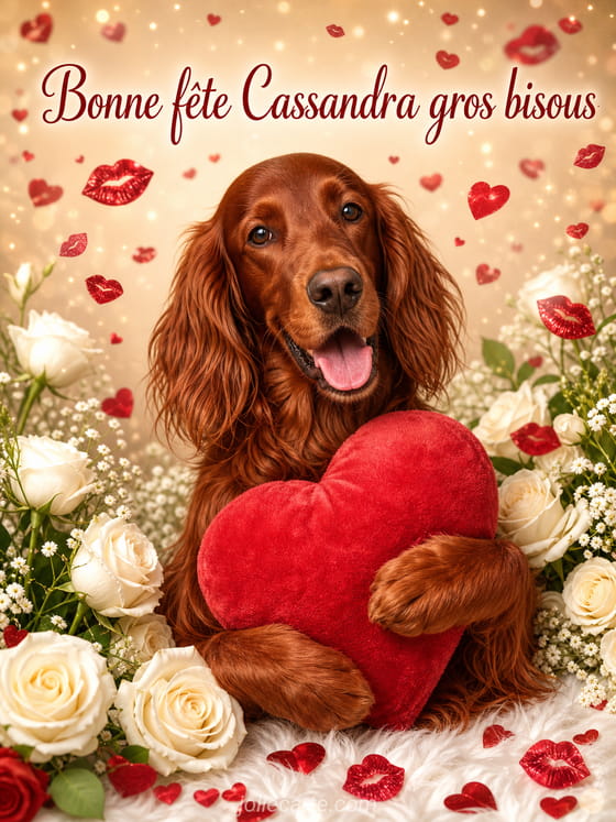 Carte bonne fĂȘte Cassandra