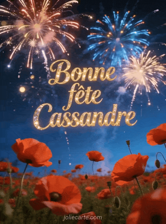 Bonne fête Cassandre - Bonne fete cassandre gratuit
