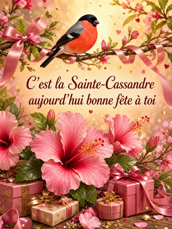 Carte bonne fête Cassandre