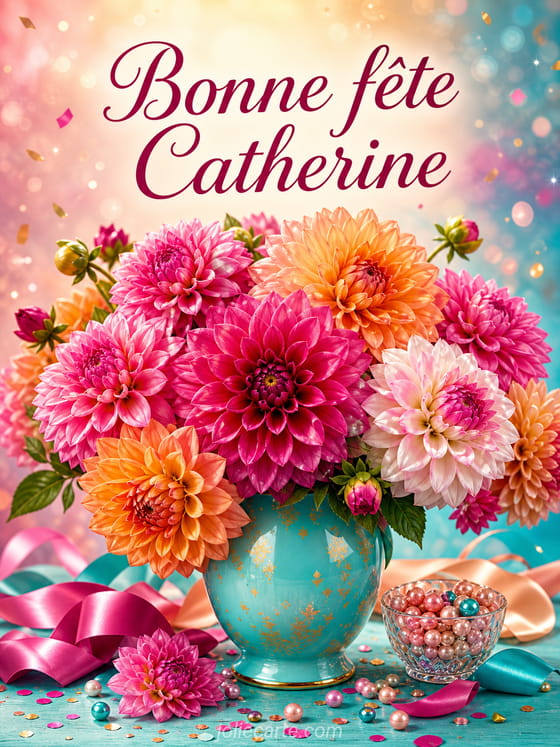 Carte bonne fête Catherine