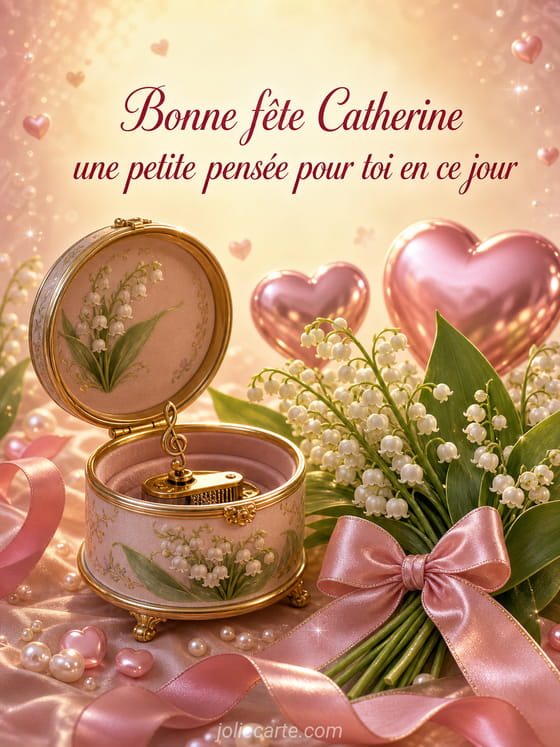 Carte bonne fête Catherine