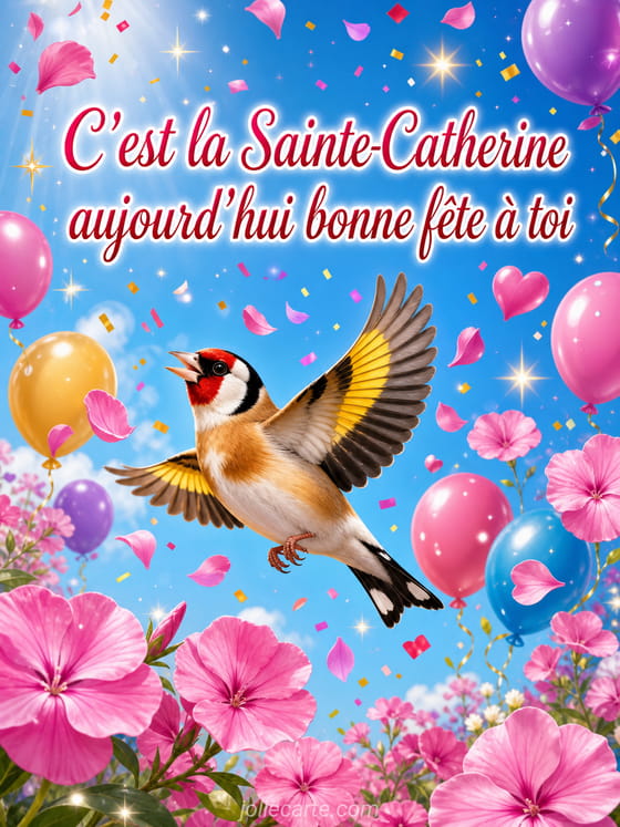 Carte bonne fête Catherine