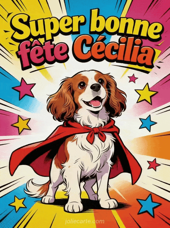 Bonne fête Cecilia - Bonne fete cecilia drole