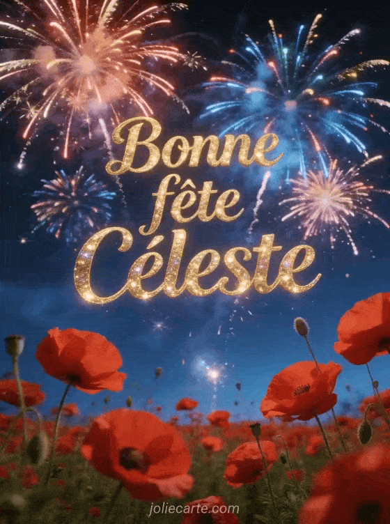 Bonne fête Celeste - Bonne fete celeste gratuit