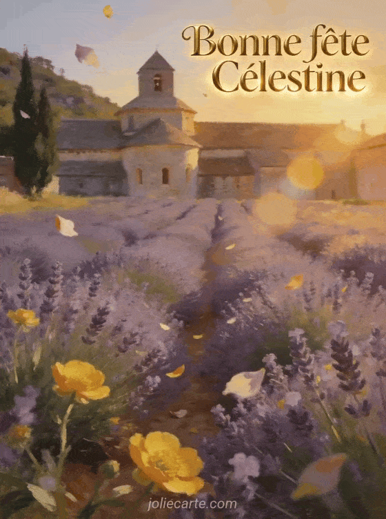 Bonne fête Célestine - Fete sainte celestine