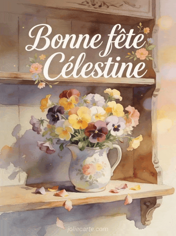 Bonne fête Célestine - Bonne fete celestine fleurs