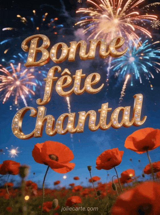 Bonne fête Chantal - Chantal bonne fete image