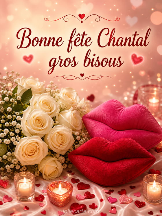 Carte bonne fête Chantal