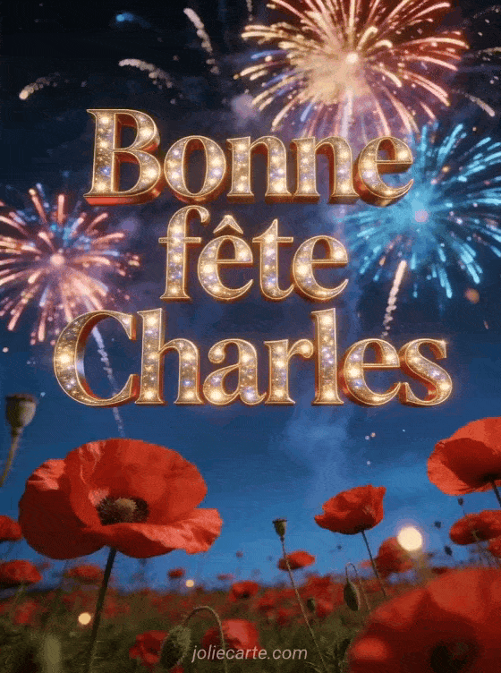 Bonne fête Charles - Charles bonne fete image