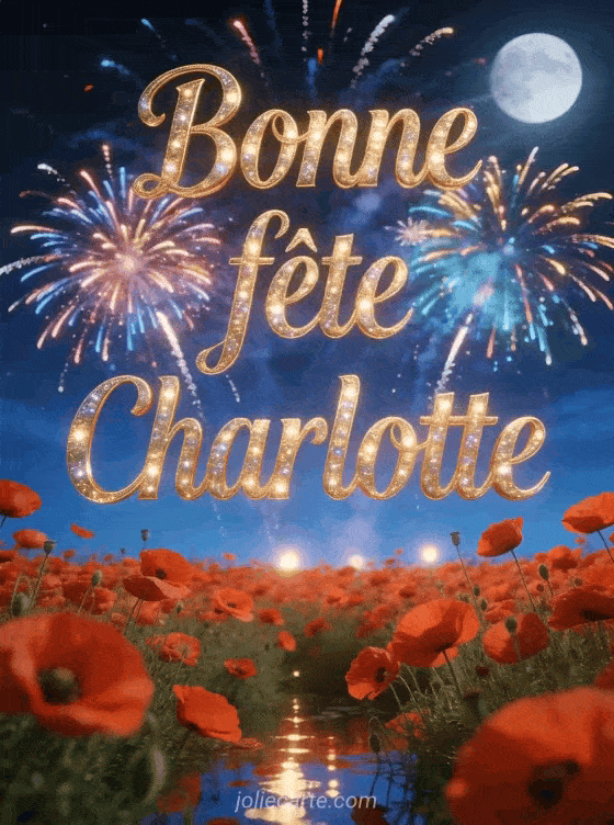 Bonne fête Charlotte - Charlotte bonne fete image