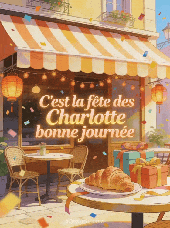 Bonne fête Charlotte - Fete charlotte a souhaiter