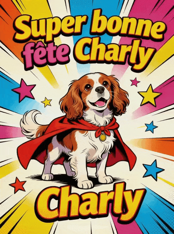 Bonne fête Charly - Bonne fete charly drole