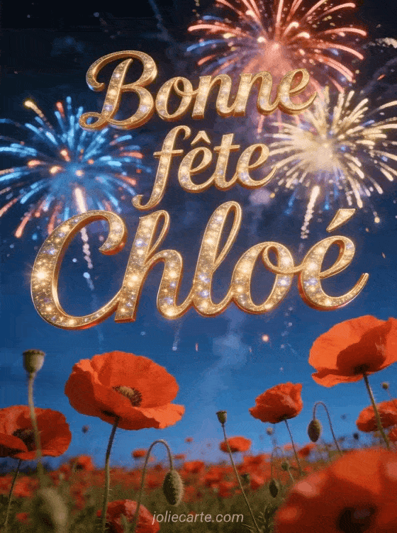 Bonne fête Chloe - Chloe bonne fete image