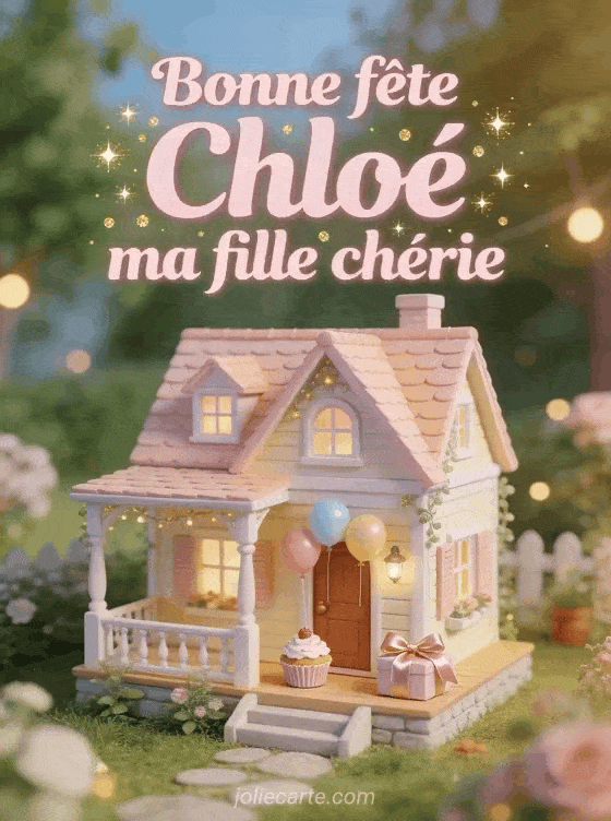 Bonne fête Chloé - Bonne fete chloe ma fille