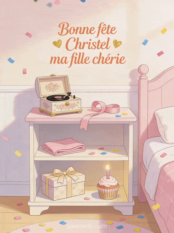 Bonne fête Christel - Bonne fete christel ma fille