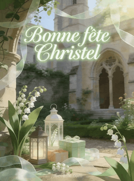 Bonne fête Christel - Fete ste christel