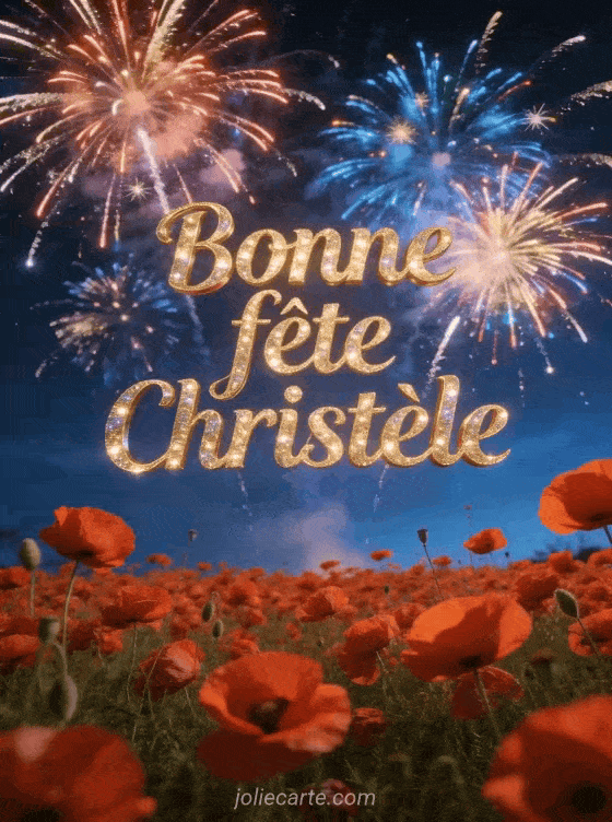 Bonne fête Christele - Bonne fete christele gratuit
