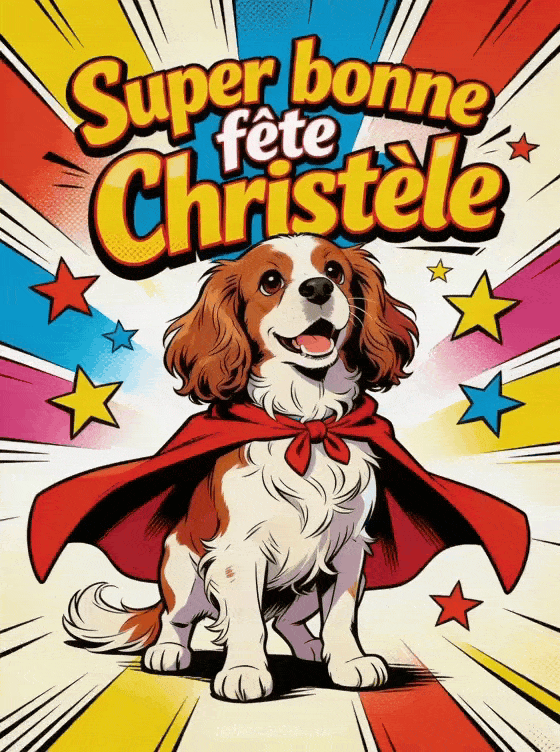 Bonne fête Christele - Bonne fete christele drole