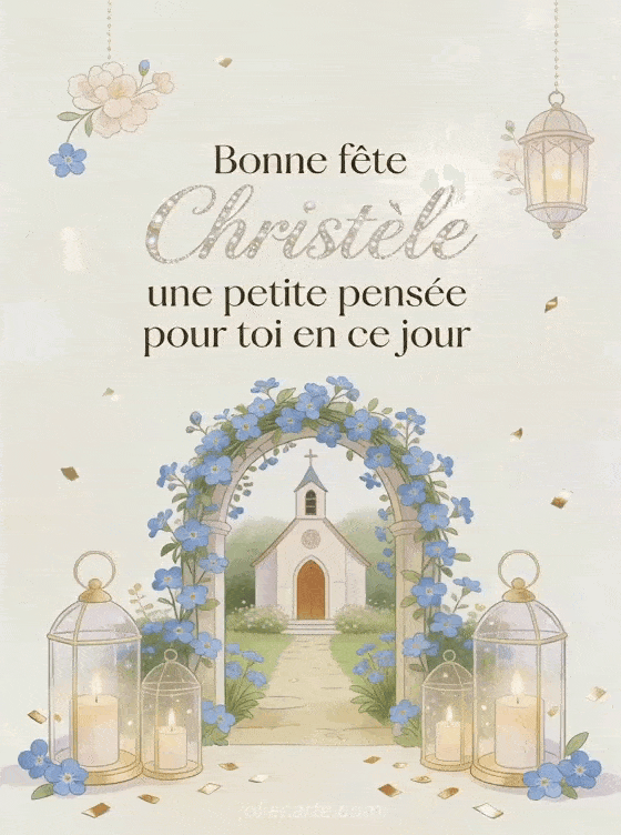 Bonne fête Christèle - Bonne fete ste christele