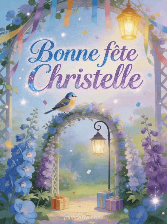 Bonne fête Christelle - Fetes christelle