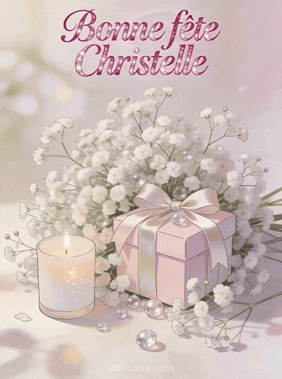 Bonne fête Christelle - Bonne fete christelle fleurs