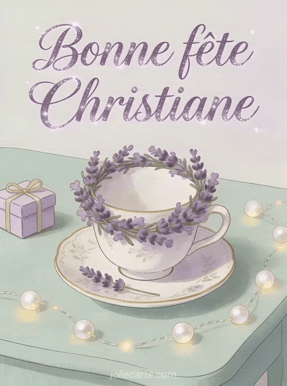 Bonne fête Christiane - Bonne fete sainte christiane