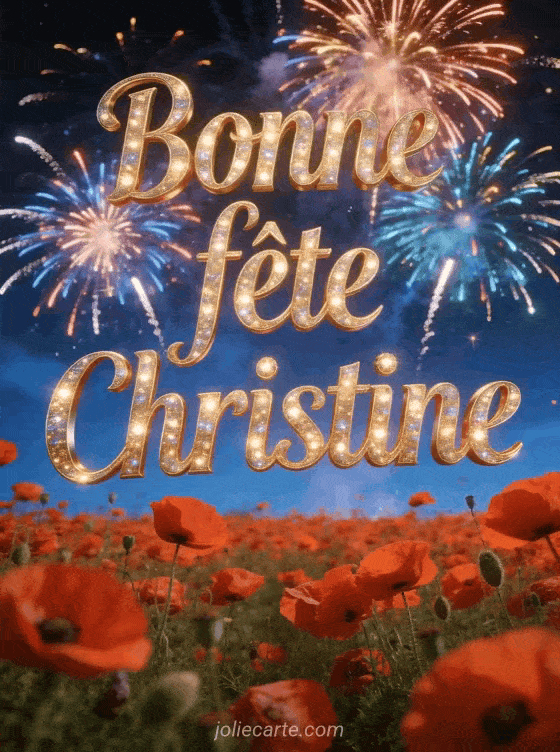 Bonne fête Christine - Christine bonne fete image