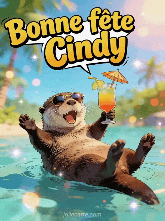 Bonne fête Cindy - Cindy image bonne fete