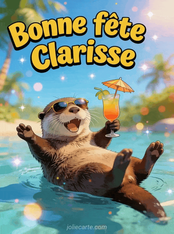 Bonne fête Clarisse - Clarisse image bonne fete