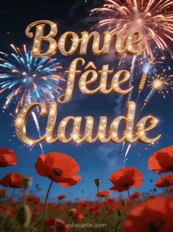 Bonne fête Claude - Claude bonne fete image